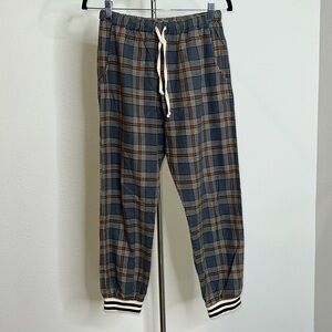 🔹 Aquarius Cocktail Angela Flannel Jogger Pants